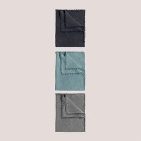 Set di 3 asciugamani da cucina in cotone Sategui Multicolore Classic - Sklum