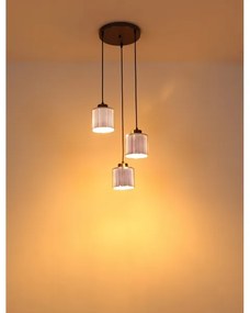 Globo 16056-3HR - Lampadario a sospensione con filo FELICIA 3xE27/60W/230V diametro 33