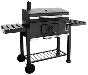 Barbecue a carbonella XXL con ripiano pieghevole