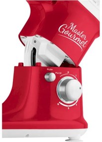 Sencor - Robot da cucina con ciotola in acciaio inox 600W/230V rosso