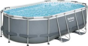 Piscina fuori terra 56620 Bestway Power Steel ovale 427x250x100cm