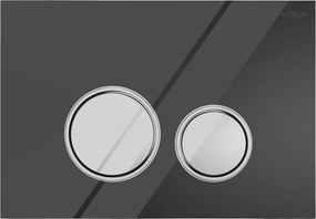 Mexen Fenix 06 pulsante di scarico, nero - 600623