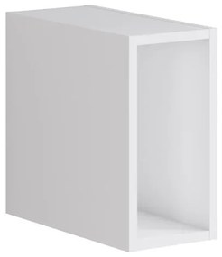 Struttura pensile da bagno Pixel laccato opaco bianco L 20 x H 40 x P 45.5 cm
