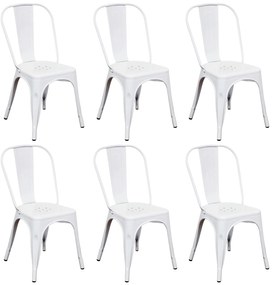 AGATHA - Set 6 sedie industrial