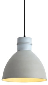 Lampada a sospensione intelligente grigia 30 cm incl. lampadina A60 wifi - Dory