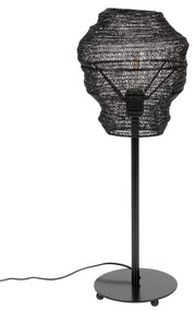 Lampada da tavolo nera Lena - White Label