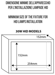 HID 3200lm 30,0W VWW E27