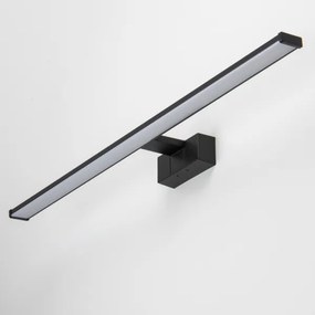 Brilagi - VESTRA Specchio da bagno con luce LED/15W/230V 80 cm IP44 Nero