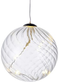 Decorazione luminosa a LED Sfera, Ø 8 cm Wave - Sirius
