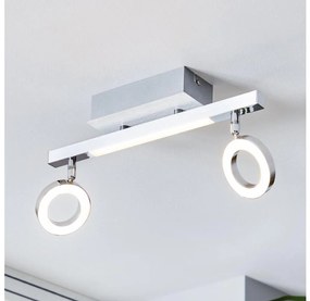 Eglo 96179 - Faretto CARDILLIO 2xLED/3,2W + LED/3,3/230V