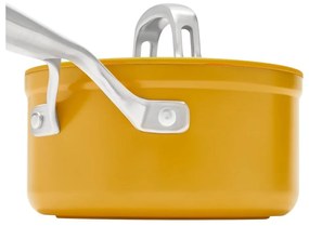 Pentola con coperchio incluso/con superficie in ceramica adatta all'induzione 1,3 l Meda 3.0 – FABINI