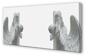 Quadro su tela Preghiera degli angeli 100x50 cm