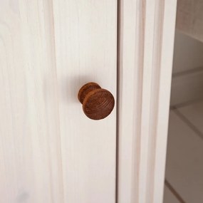 Scrivania con piano in legno di pino 50x140 cm Anita - Støraa