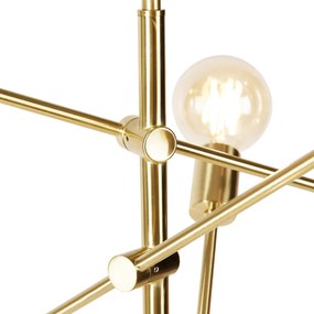 Lampada a sospensione intelligente in ottone 6 luci incl. Wifi G95 - Sydney