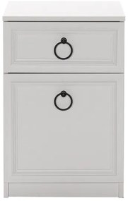 Comodino 63x40 cm bianco