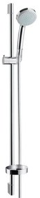 Doccetta con flessibile doccia e barra di scorrimento HANSGROHE Croma 100 in abs cromo anticalcare 4 getti