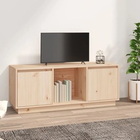 Mobile Porta Tv 110,5x35x44 Cm İn Legno Massello Di Pino /