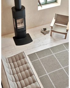 Tappeto da interno/esterno beige 70x100 cm Ada Dark Linen – Pappelina