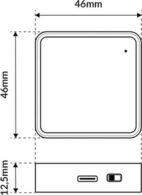 Sensore di Movimento Wireless con base magnetica - SERIE STS