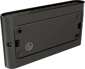 Applique LED 12W Bidirezione IP65 CCT con LED OSRAM - Antracite
