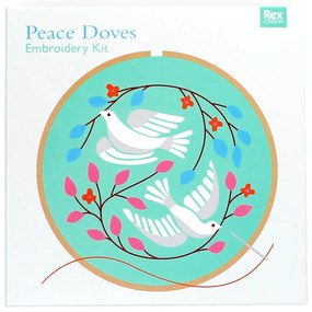 Kit di ricamo Peace Doves - Rex London