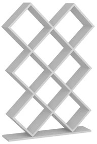 Libreria KUMSAL 129x90 cm bianca