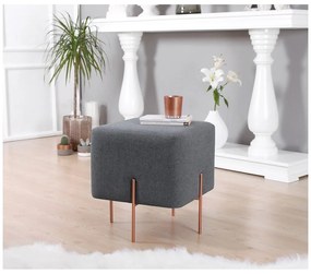 Sgabello grigio scuro Copper - Artie