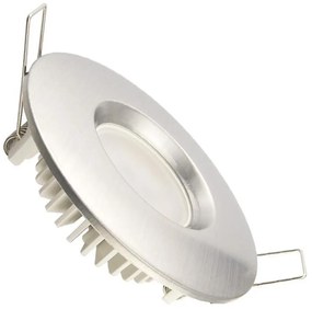 Lampada da incasso LED per bagno LED/7W/230V 4000K argento IP44