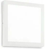 Applique Moderna Square Universal Alluminio-Plastiche Bianco Led 36W 3000K D40