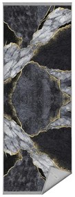 Tappeto nero 80x200 cm - Mila Home