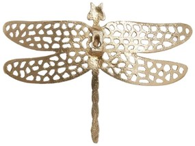 Decorazione murale in metallo 24x17,5 cm Dragonfly - Light &amp; Living