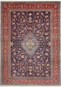 Sarouk Tappeto persiano 220 x 300 Blu (Iran) Annodato A Mano