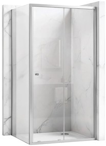 Cabina doccia Rea Primo Slide 130x70 Chrome