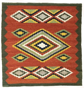 Kilim Tappeto persiano 100 x 100 (Iran) Tessuto A Mano