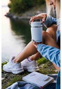 Termos da viaggio bianco per il pranzo Fuori, 500 ml - Vialli Design