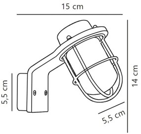 Nordlux - Applique da bagno MARINA 1xG9/40W/230V IP44