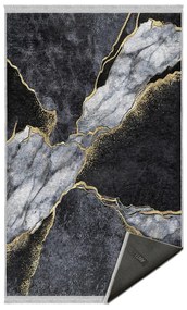 Tappeto nero 80x150 cm - Mila Home