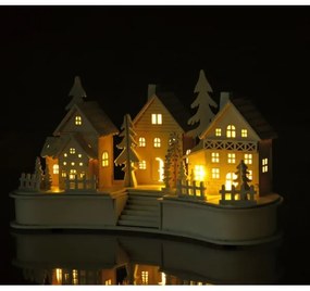 Retlux - Decorazione natalizia a LED Villaggio LED/2xAA