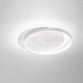 Christine p/s plafoniera led 3000k 5368lm 65w alluminio e metacrila...