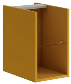 Scocca per base sottolavabo Opera laccato opaco senape L 30 x H 50 x P 45.5 cm