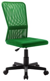 Sedia Da Ufficio Verde 44x52x100 Cm İn Tessuto A Rete /