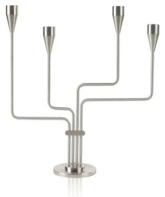 Piet Hein - Sydkorset Candle Holder Stainless Steel Piet Hein