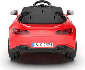 Macchina Elettrica per Bambini 12V con Licenza Mercedes CLS Small Rosso...