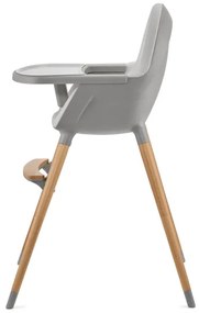 KINDERKRAFT - Seggiolone 2in1 FINI2 faggio/grigio