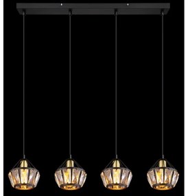 Globo 54359-4H - Lampadario a sospensione con filo LOIS 4xE14/40W/230V