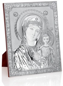 Pannello "Madonna con Gesù" cm.19,5x24,5