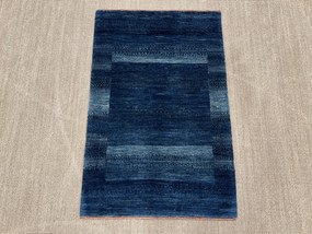 Loribaft Tappeto persiano 80x120 Blu (Iran) Annodato A Mano
