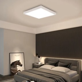 Immax NEO 07277L -Lampada LED dimmerabile da bagno FRAME 50W/230V IP44 Wi-Fi Tuya+RC