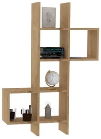 Mensola da parete KENO 125x79 cm marrone