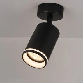 Faretto PIPE 1xGU10/10W/230V nero